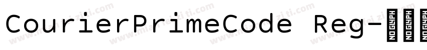 CourierPrimeCode Reg字体转换